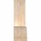 Ekena Millwork Portland Smooth Timber Gable Bracket, Douglas Fir, 108"W x 18"H x 5 1/2"D x 5 1/2"F, 4/12 Pitch GBW108X18X0606POR00SDF - alternate 3